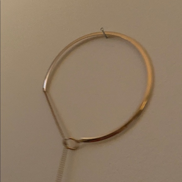 Gold statement necklace - Picture 2 of 4